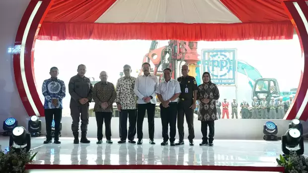 PTPP Ground Breaking Proyek RSU Adhyaksa Banten Senilai Rp 453 Miliar