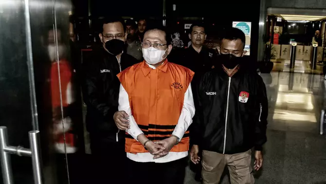 KPK Tahan Sekretaris MA Hasan Hasbi Dalam Kasus Dugaan Suap