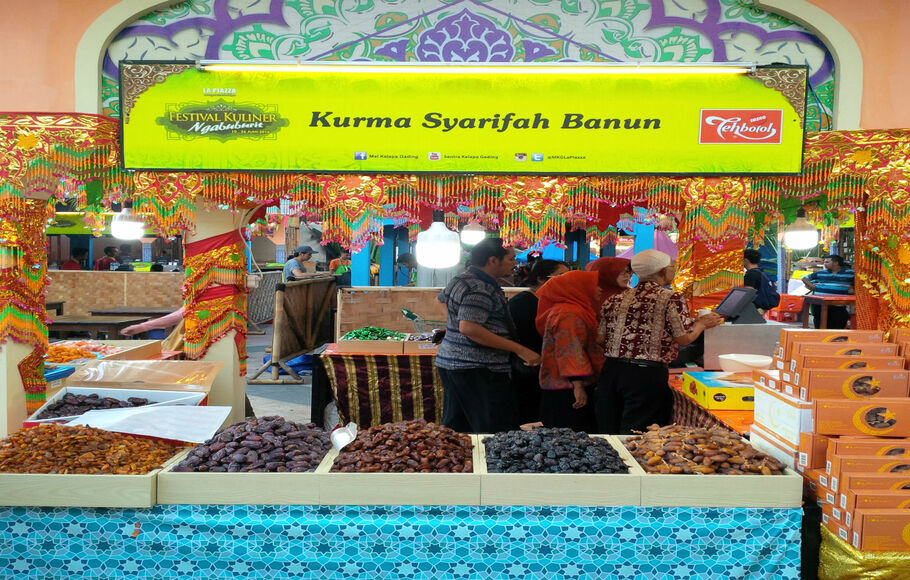 Pengunjung Padati Festival Kuliner Ngabuburit