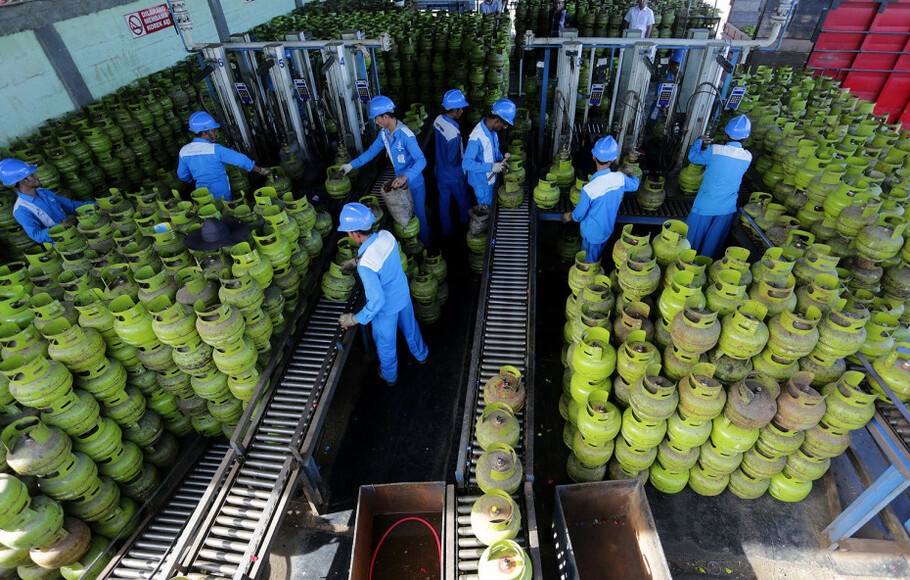 Atasi Lonjakan Harga Pertamina Gelar Operasi Pasar Elpiji Di Tanjabbar