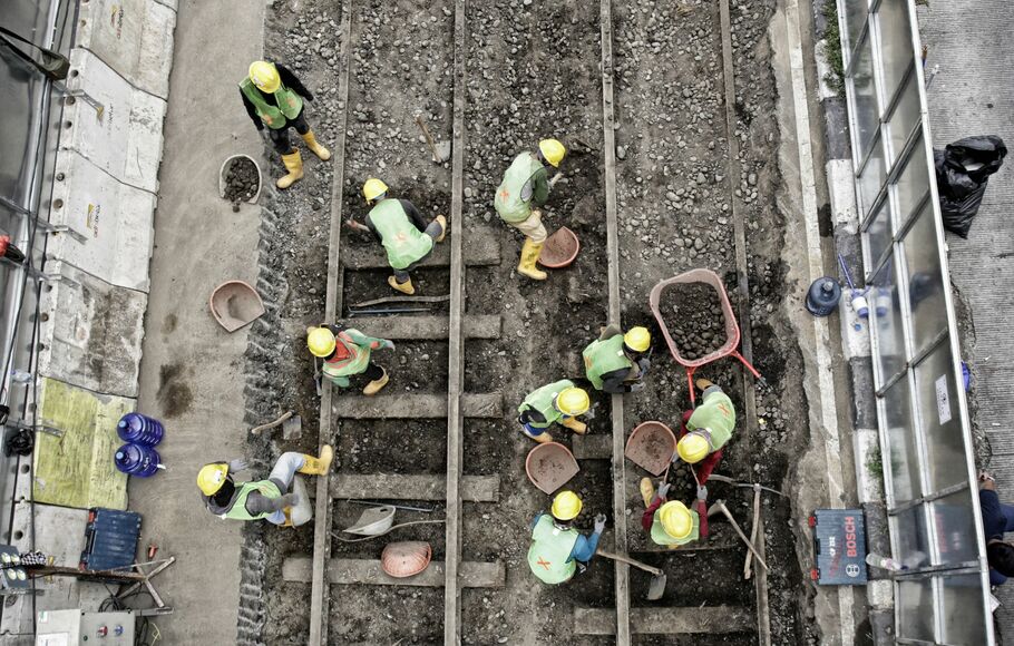 Relokasi Rel Trem Sejarah Di Jalur Proyek Mrt Fase