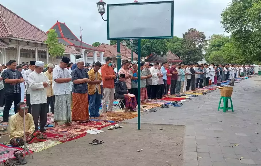 Ribuan Warga Muhammadiyah Salat Iduladha Di Masjid Gedhe Yogyakarta