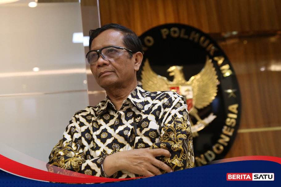 Jadi Plt Menkominfo Mahfud Md Ganti Pejabat Eselon Kemenkominfo