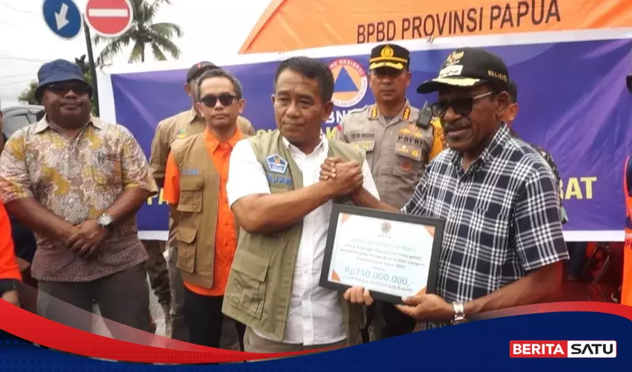 Gempa Jayapura Bnpb Sumbang Rp Miliar