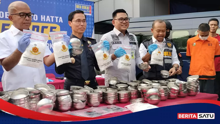 Bea Cukai Bandara Soetta Gagalkan Penyelundupan Gram Sabu