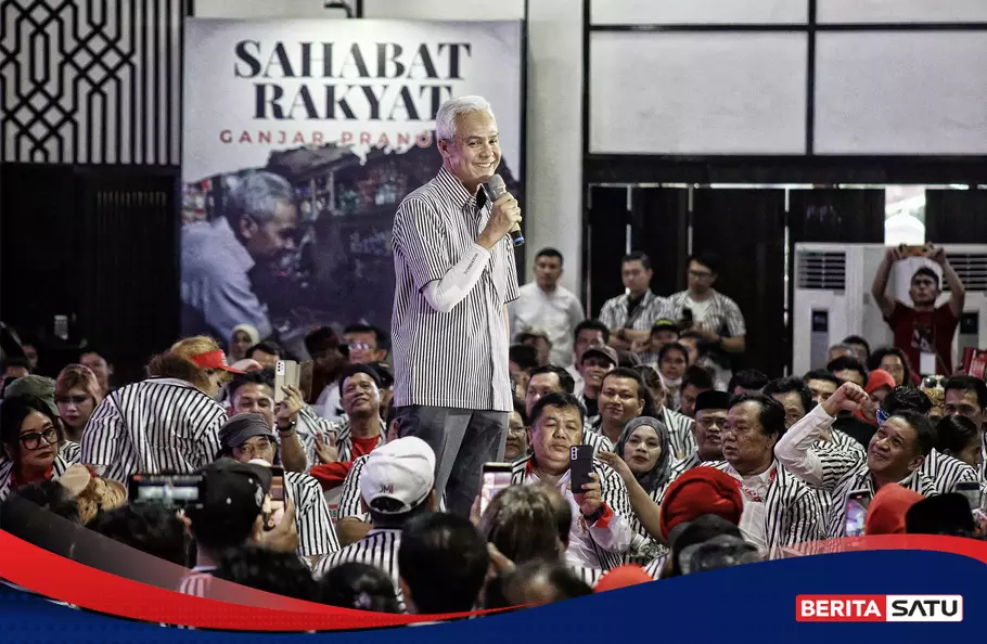 Silaturahmi Muharam Relawan Pendukung Ganjar Pranowo Bangun