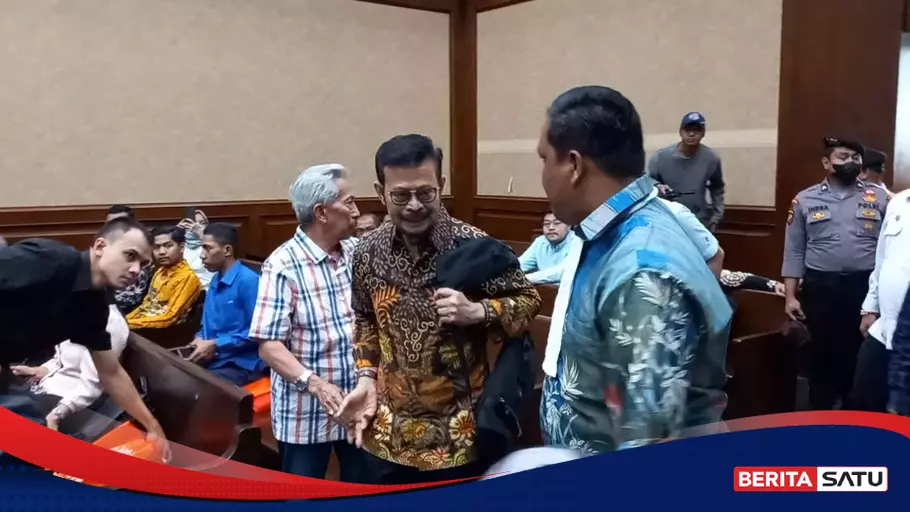 Sampaikan Eksepsi SYL Minta Dibebaskan Dari Tahanan