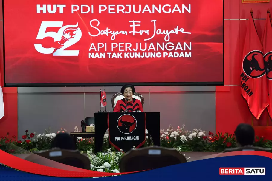 Megawati Tegaskan Tak Bermusuhan Dengan Presiden Prabowo Subianto