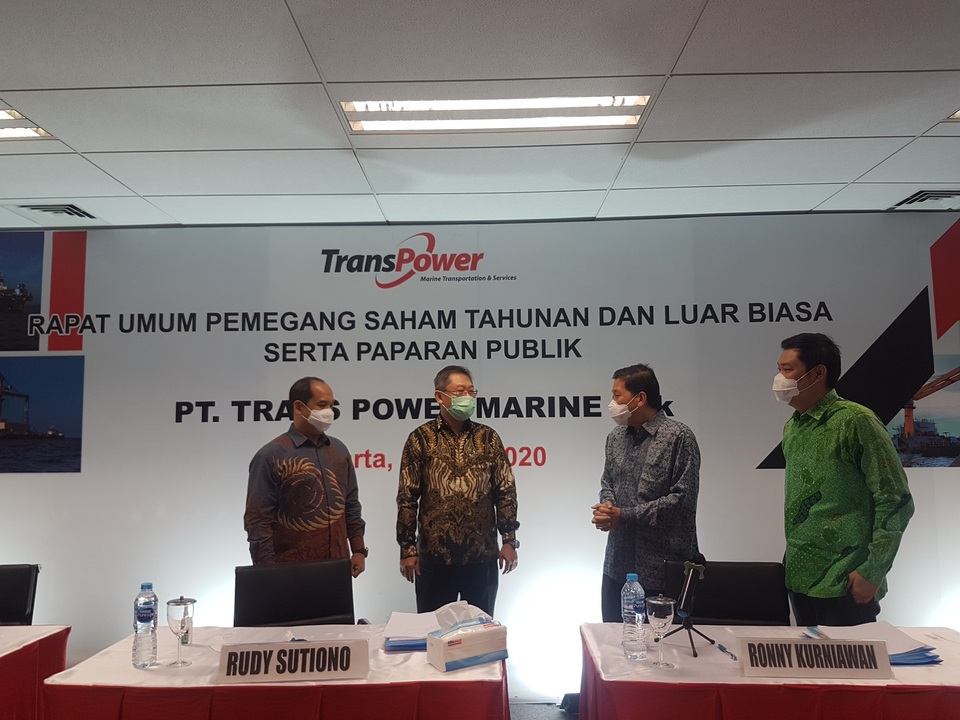 Beli Kapal Trans Power Marine Kucurkan Dana Rp Miliar