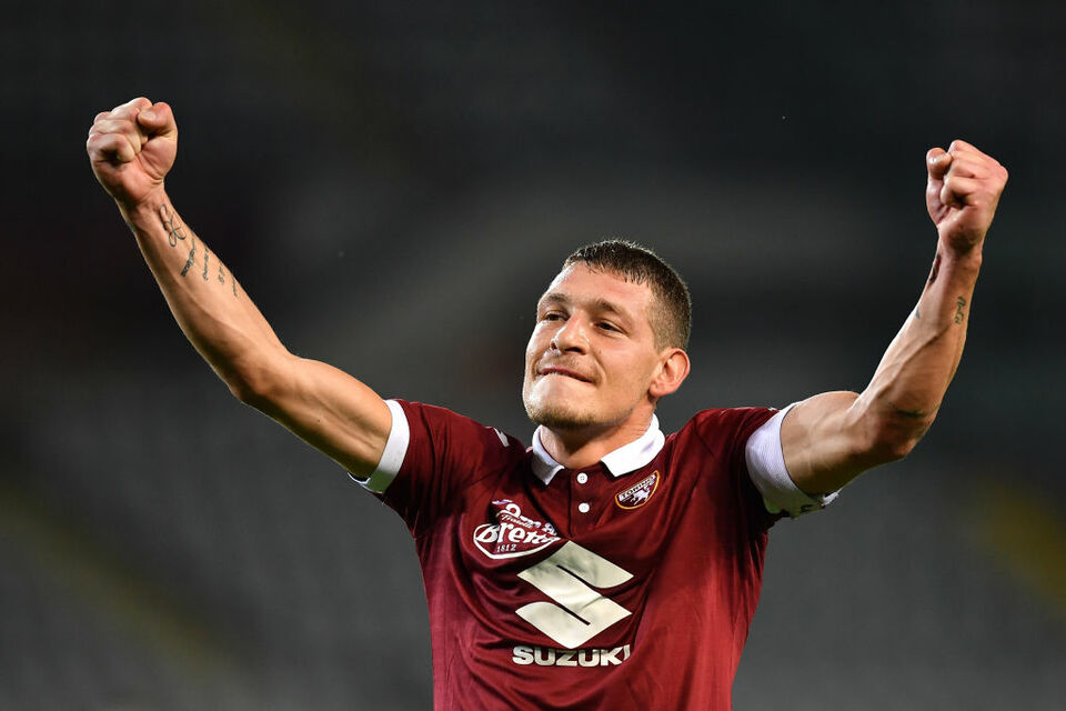 Liga Italia As Roma Resmi Boyong Andrea Belotti Dari Torino