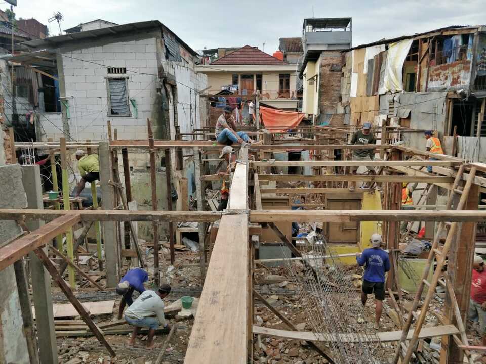 42 Rumah Di Kampung Melayu Dibangun Lewat Program Bedah Kawasan Baznas