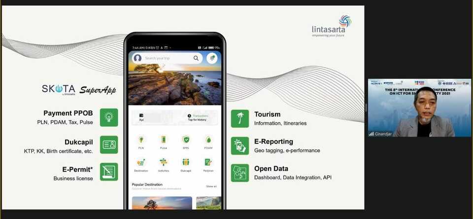 Dengan Aplikasi Skota Lintasarta Dorong Penerapan Transformasi Digital