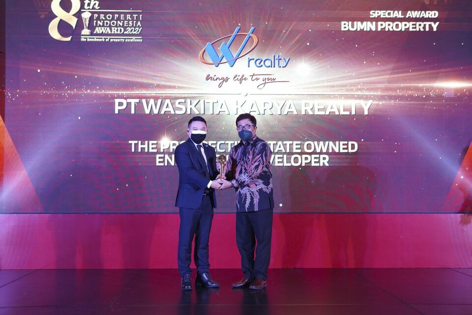 Waskita Realty Raih Dua Penghargaan Properti Indonesia Awards