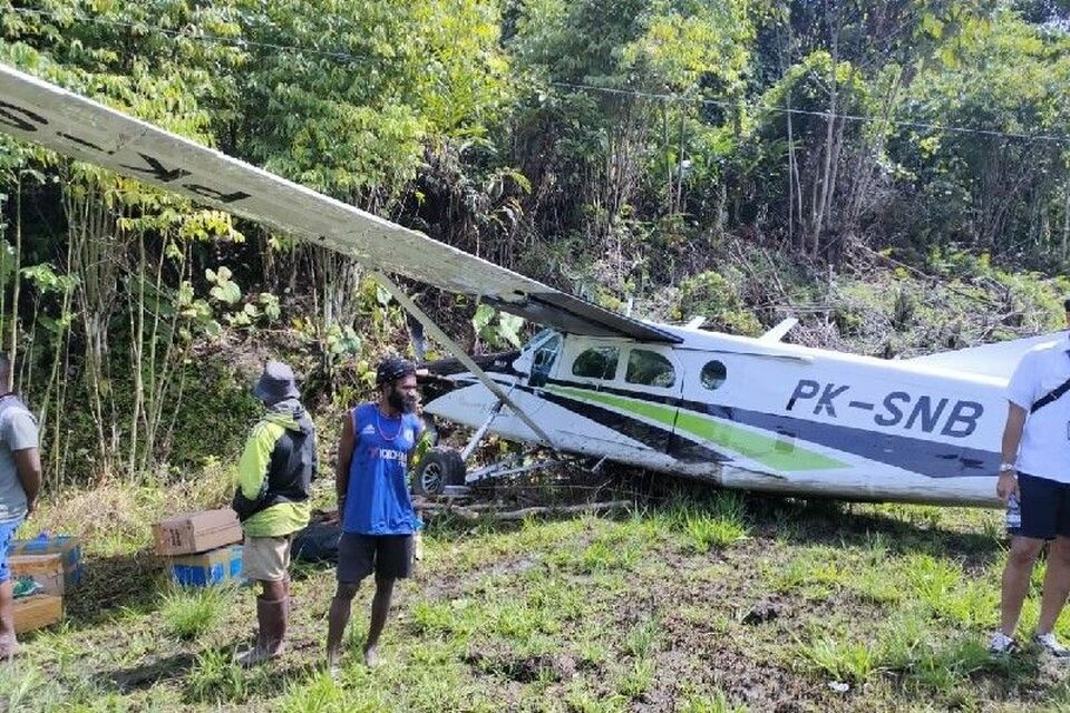 Pesawat Pilatus Smart Air Tergelincir Di Bayabiru Paniai Papua