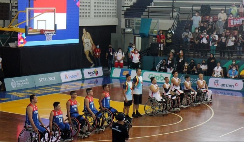 Asean Para Games Tim Basket Kursi Roda Indonesia Dikalahkan Filipina