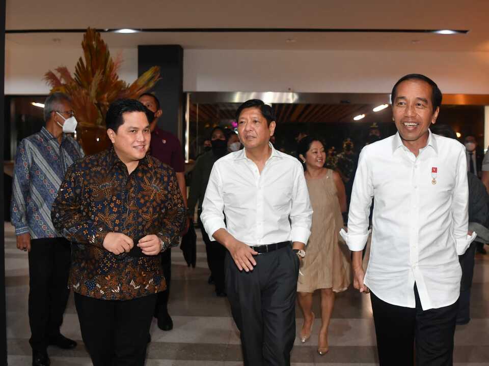 Presiden Jokowi Ajak Presiden Ferdinand Marcos Jr Ke Sarinah