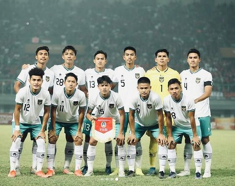 Ini Susunan Pemain Uji Coba Timnas U Vs Moldova