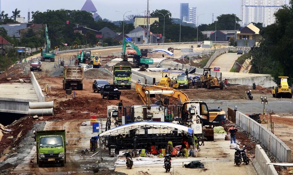 Progres Konstruksi Tol Cijago Seksi 3