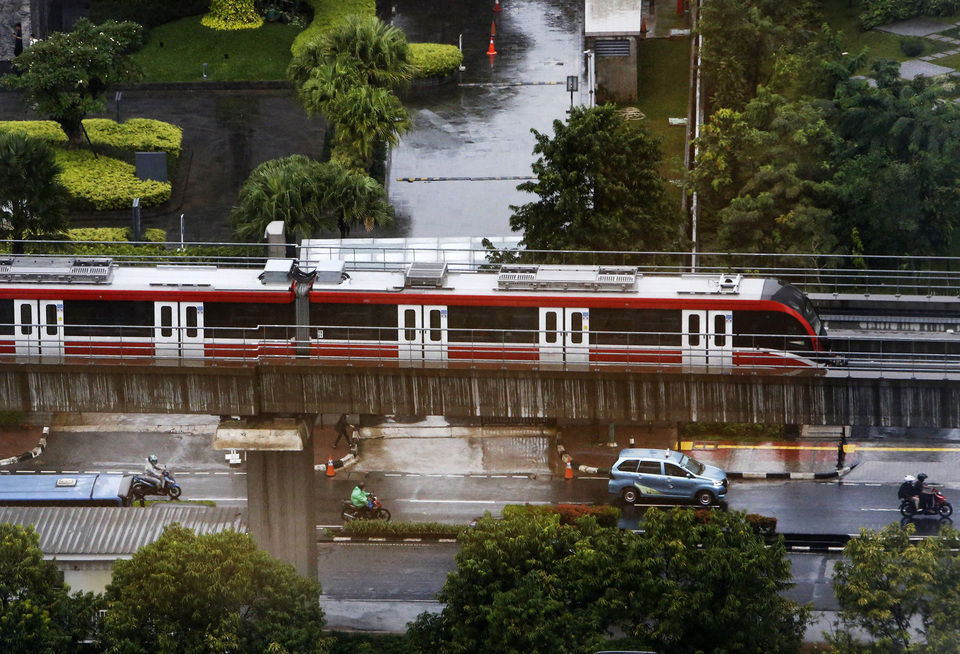 Proyek Lrt Jabodedek Sudah Mencapai Persen