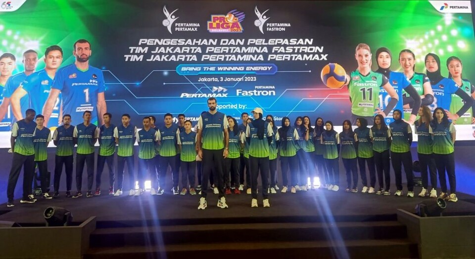 Jakarta Pertamina Luncurkan Tim Proliga Halaman