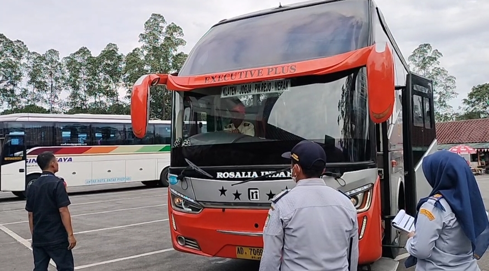 Dishub Kota Tangerang Larang Bus Tak Laik Jalan Angkut Penumpang Mudik