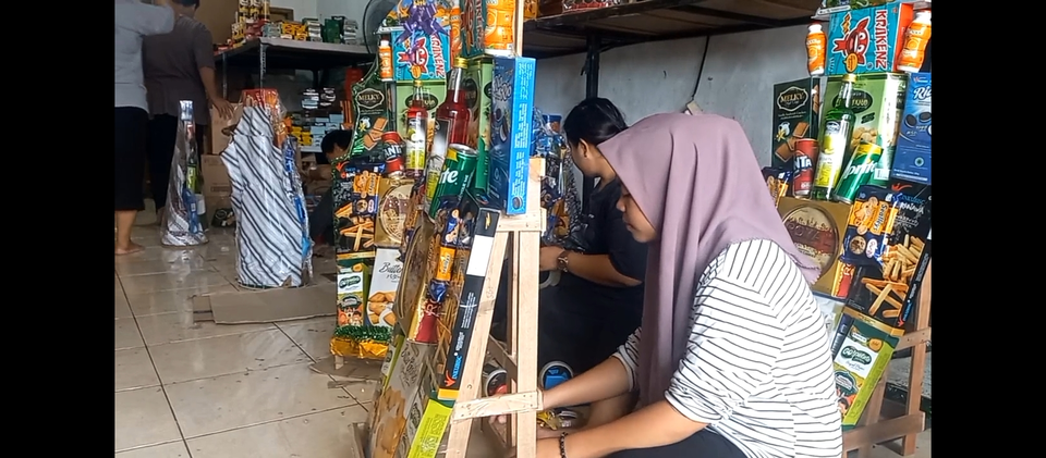 Penjual Parsel Di Kabupaten Bekasi Kebanjiran Pesanan