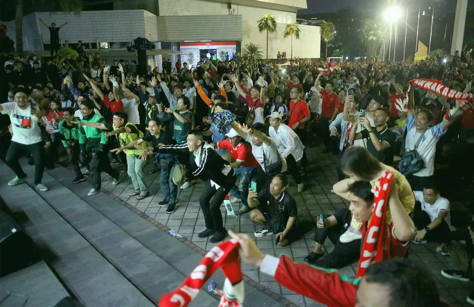 Nobar Final SEA Games 2023 Di Kemenpora Suporter Bangga Perjuangan