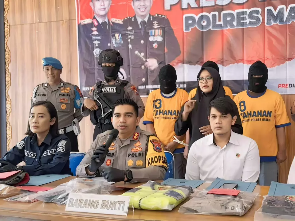 Polres Madiun Berhasil Tangkap Pelaku Pencurian Truk Rokok Senilai Rp 3