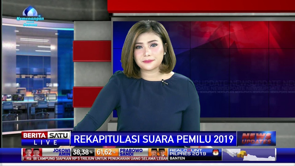 Update Real Count KPU Jokowi 56 19 Prabowo 43 81 Persen