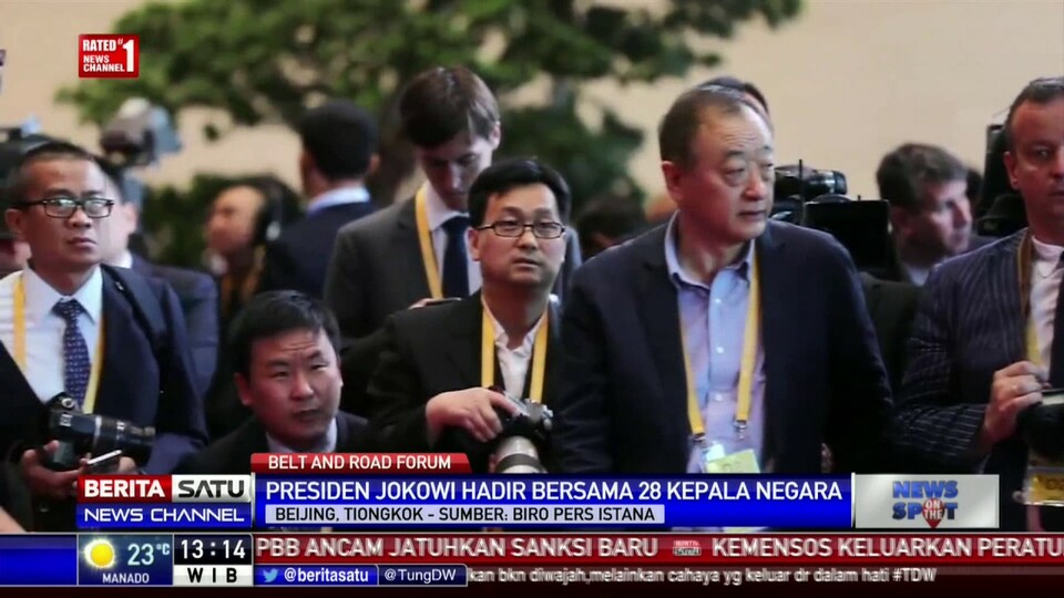 Jokowi Dan Kepala Negara Hadiri Ktt Jalur Sutera