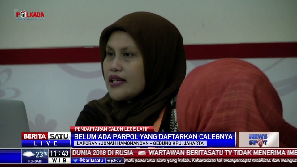 Belum Satupun Parpol Daftarkan Calegnya Ke KPU