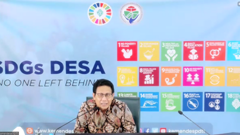 Mendes Pdtt Tegaskaan Penyusunan Program Desa Wajib Berbasis Data