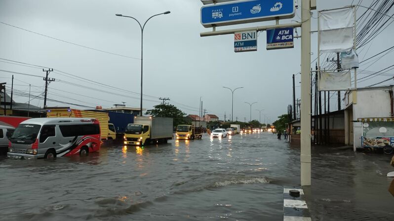 Hujan Lebat Ini Sejumlah Lokasi Banjir Di Kota Semarang