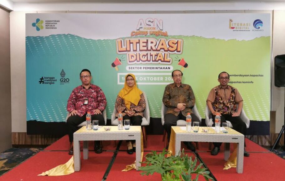 Kemenkominfo Gelar Literasi Digital Sektor Pemerintahan Di Lingkungan