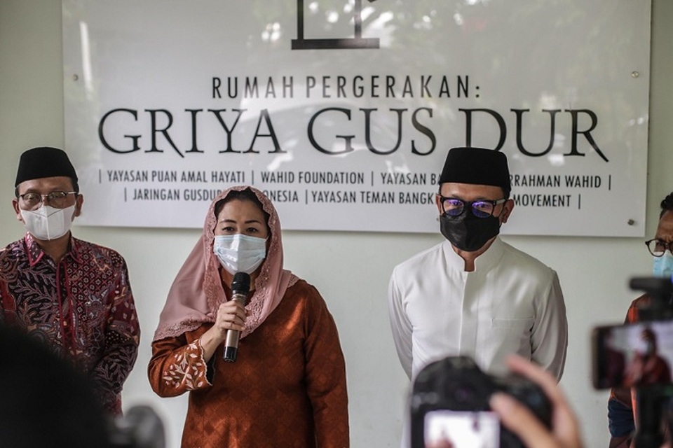 Apresiasi Penyelesaian Polemik Gki Yenny Wahid Tak Mudah Melakukan