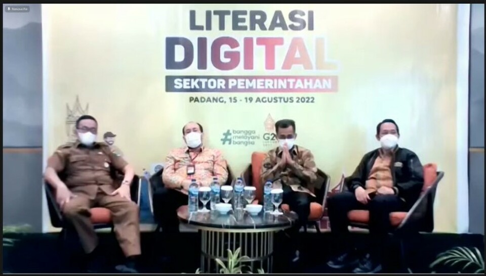 Kemenkominfo Gelar Literasi Digital Di Lingkungan ASN Provinsi Sumbar