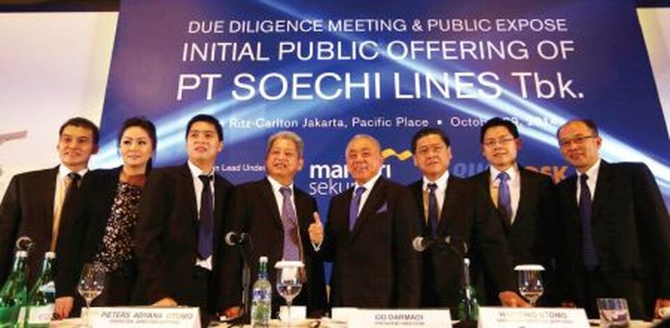 Soechi LInes Targetkan IPO Rp 2 Triliun