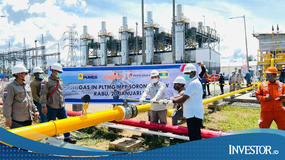 Perta Daya Gas Alirkan Gas Perdana Ke Pltmg Sorong