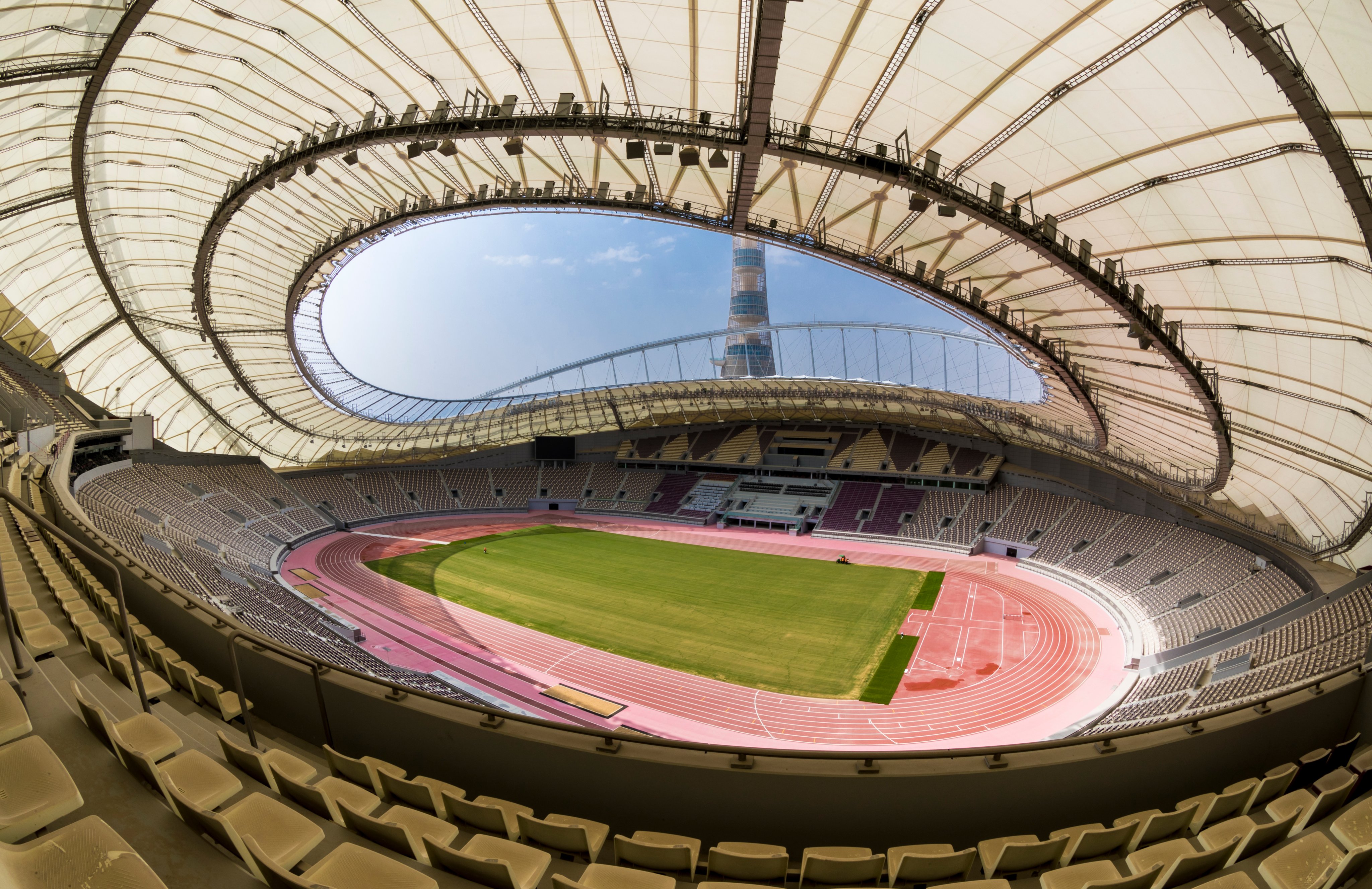 Международный стадион. Стадион Халифа Катар. , Стадион: Международный стадион Халифа (Доха). ЧМ 2022 Халифа стадион. Халифа Интернациональная Катар стадион.