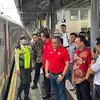 PDIP Lepas 9.000 Pemudik Ke Jawa di Stasiun Senen