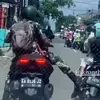 Viral Video Oknum TNI Tendang Motor Ibu Bonceng Anak