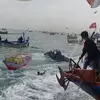 200 Kapal Nelayan Ramaikan Tradisi Pesta Lomban di Laut Jepara