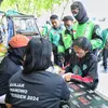 Gelar Operasi Makan Gratis, Kowarteg Indonesia Diapresiasi Masyarakat Surabaya