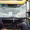 Bus Rombongan Calon Haji Asal Pamekasan Kecelakaan Beruntun di Bangkalan