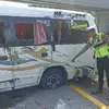 Rombongan Pengantar Calon Jemaah Haji dari Tegal Kecelakaan di Tol Salatiga