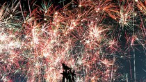 Basuki Lepas Karnaval di Jakarta Night Festival