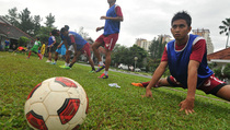 Babak I, Indonesia Tertinggal Dua Gol dari Yordania