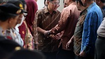 Anas Bungkam Ditanya soal Hartati Murdaya