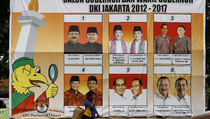 Esok Tiga Calon Gubernur DKI Tidak Mencoblos