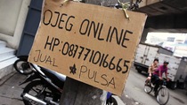 Sepeda Motor Ditilang, Tukang Ojek Bakar Polisi